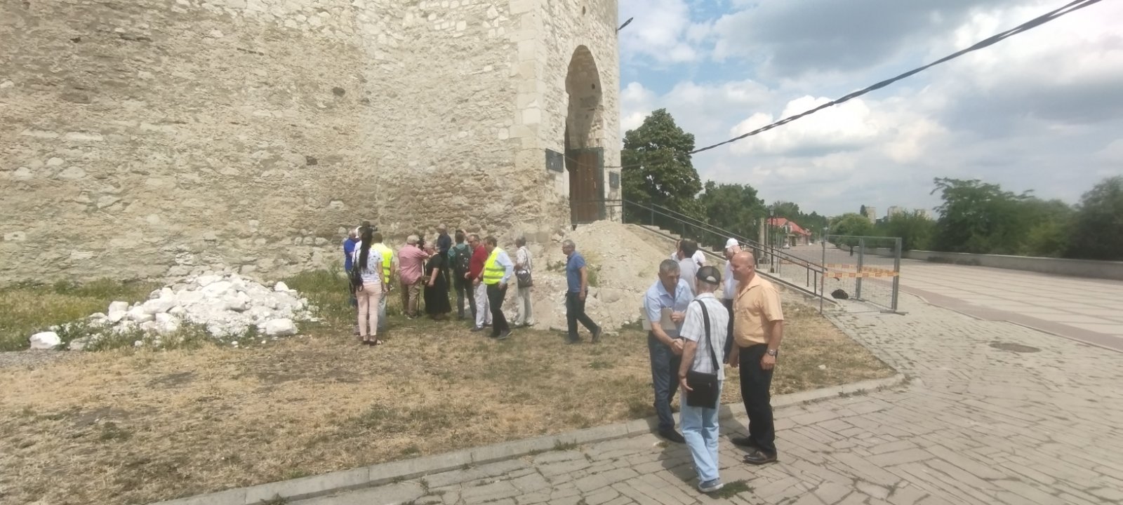 Lucrări la Cetatea medievală Soroca